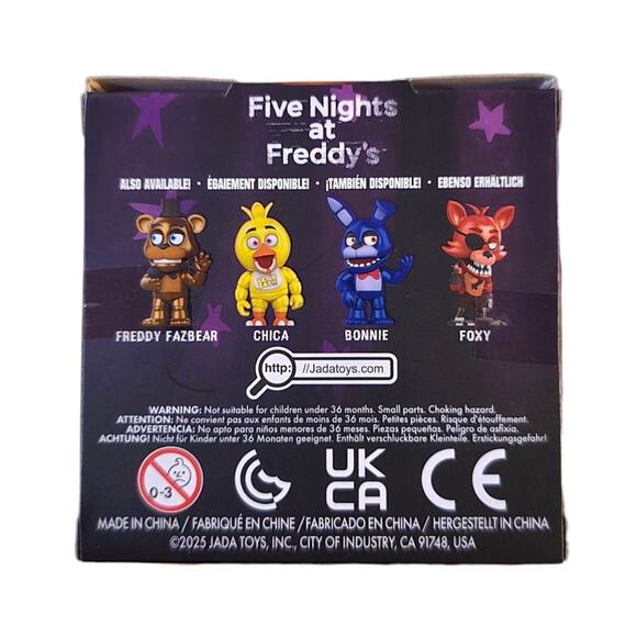 Five Nights at Freddys Freddy Fazbear Metalfigs Die Cast Jada 2.5in FNAF Mini - Picture 4 of 5